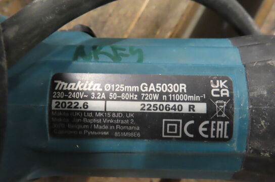 2 stk. Vinkelslibere MAKITA