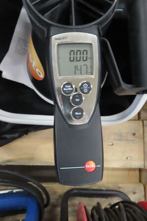 Måleudstyr til ventilation TESTO