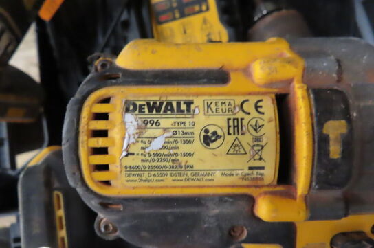 5 stk. Akku-værktøj DEWALT