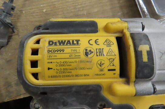 5 stk. Akku-værktøj DEWALT