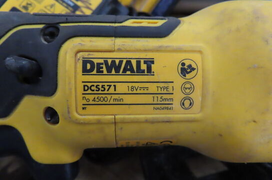 5 stk. Akku-værktøj DEWALT