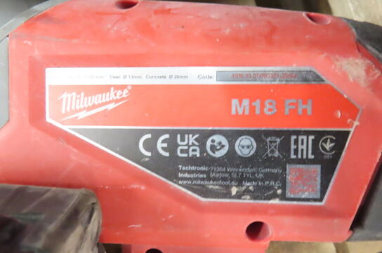 3 stk. Akku-værktøj MILWAUKEE