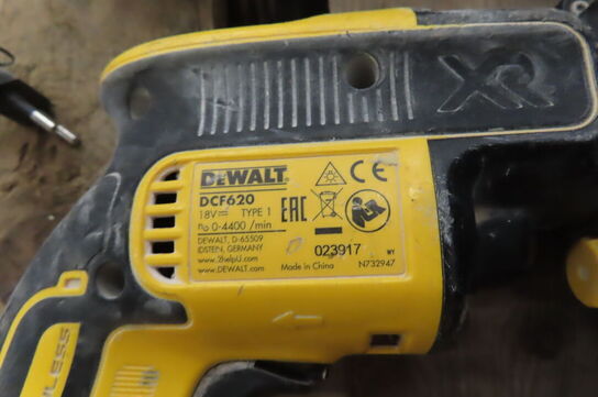 5 stk. Akku-værktøj DEWALT