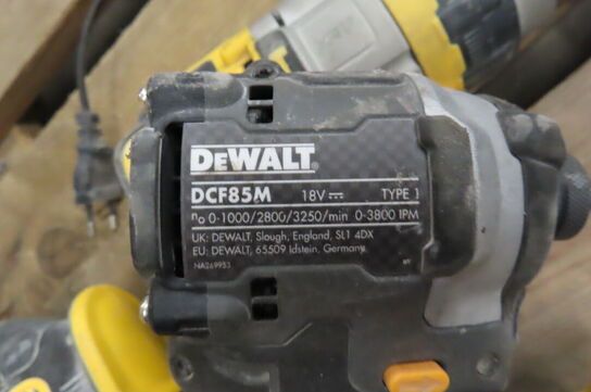 5 stk. Akku-værktøj DEWALT