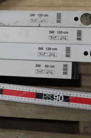 4 stk. Vaterpas samt gipsvinkel