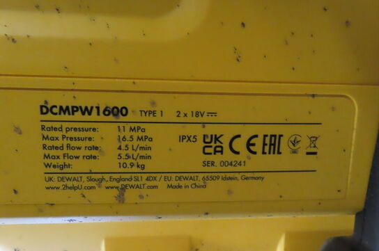 Højtryksrenser DEWALT