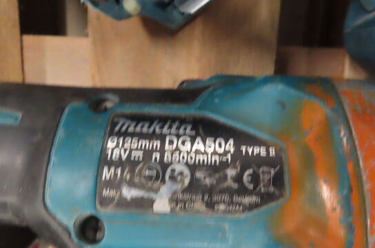 4 stk. Akku-værktøj MAKITA