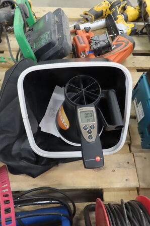 Måleudstyr til ventilation TESTO