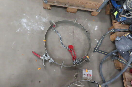 Løfteåg til tønde samt tøndevarmer