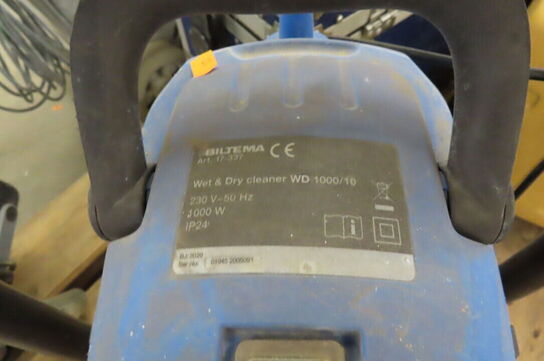 Modificeret Våd/tørstøvsuger BILTEMA WD 1000/10