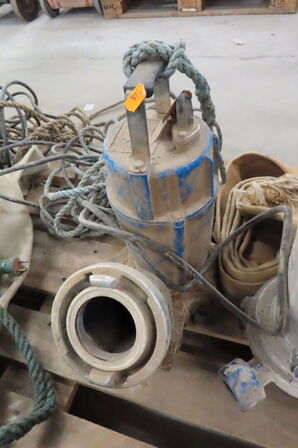 2 stk. Dykpumper samt halv slange