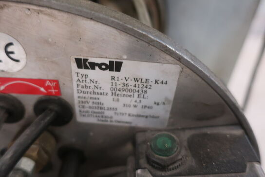 Infrarød varmeovn KROLL R1-V-WLE-K44