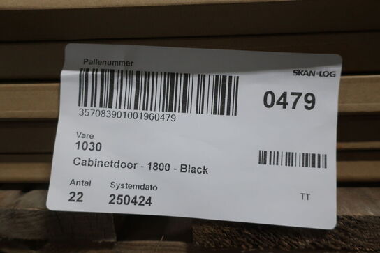 Udstyr til soundbar/lydmøbel LEMUS 1800 Black