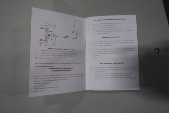 Soundbar/Lydmøbel LEMUS Piano V2 - Polar White