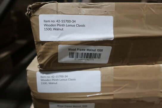 Udstyr til soundbar/lydmøbel LEMUS Classic 1500 Walnut