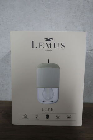 Pendel/bordlampe med indbygget højttaler LEMUS Life Beige