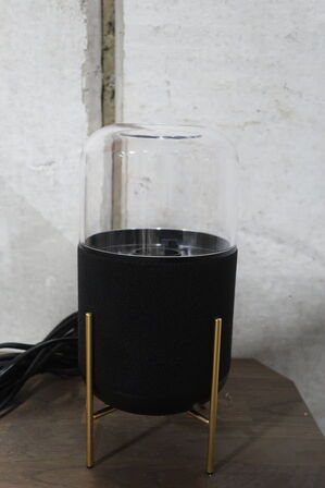 Pendel/bordlampe med indbygget højttaler LEMUS Life Black