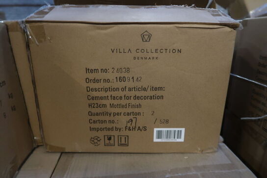 116 stk. Figur Hoved Talvik Cement Lys olivengrøn H23