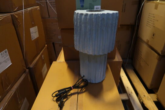 6 stk. Lampe Styles 25 x 44 cm Blå Papmache