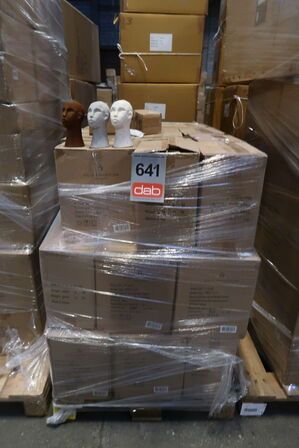 540 stk. Figur Hoved Talvik 3 ass. Cement