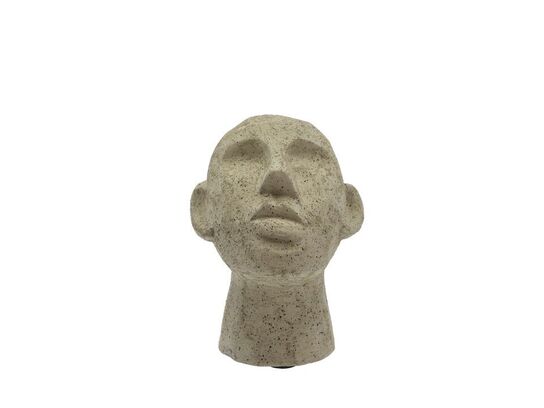 136 stk. Figur Hoved Talvik Cement Lys olivengrøn H23