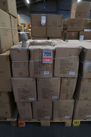 576 stk. Figur Hoved Talvik Cement Lys olivengrøn H15