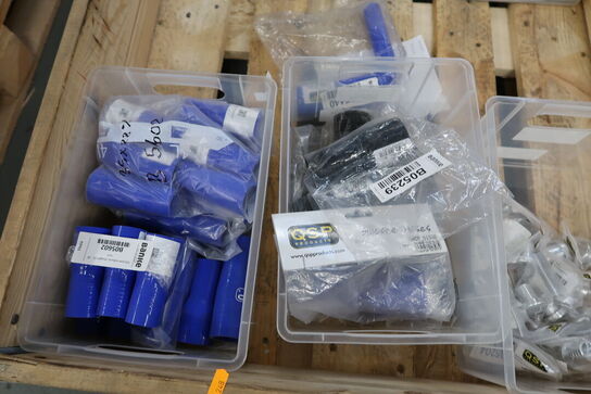 3 stk. paller med varelager/reservedele