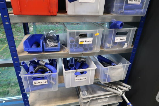 Lagerreol med div. Varelager