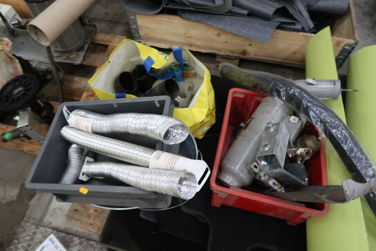 Div. Batterier, varelager, reservedele m.m.