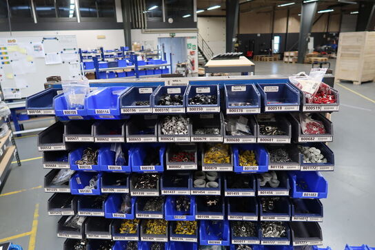 Reolsystem med div. Varelager