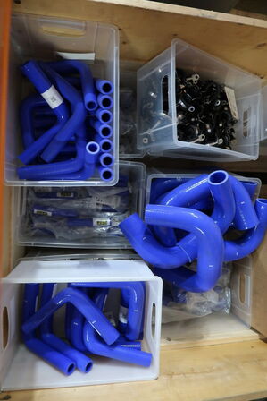 Palle med varelager/reservedele