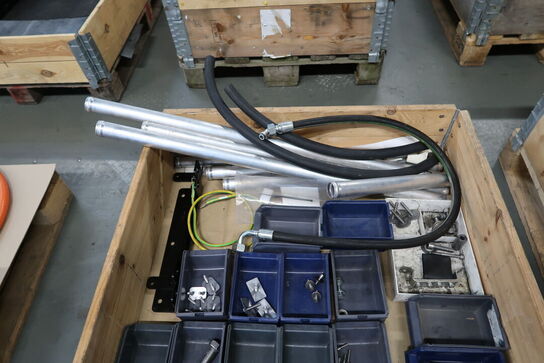 Palle med varelager/reservedele