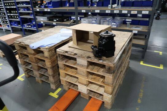 10 stk. EURO-Paller med div. Varelager