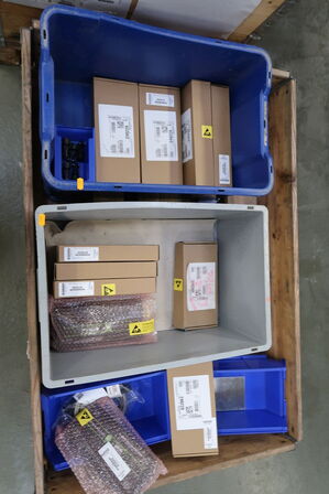 Palle med varelager/reseverdele