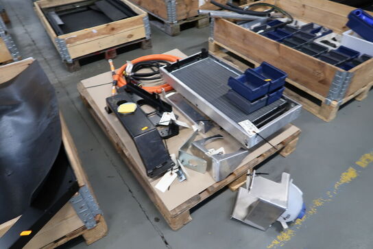 Palle med varelager/reservedele