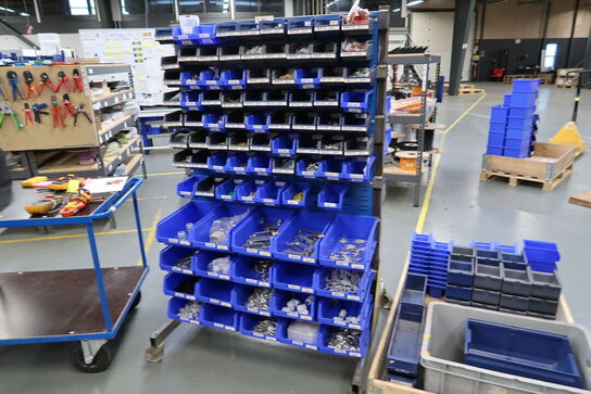 Reolsystem med div. Varelager