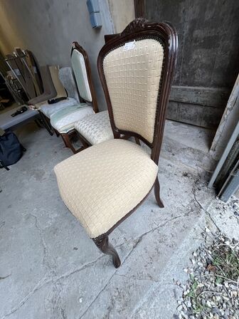 3 Stk. Rokokko Stole