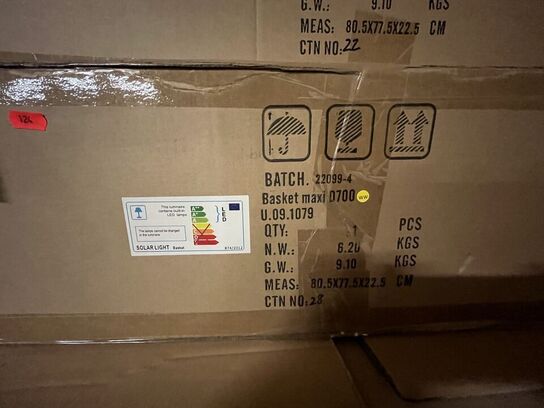 Pll. Lamper SOLAR LIGHT Basket 55 Maxi D700 (14 Stk.)