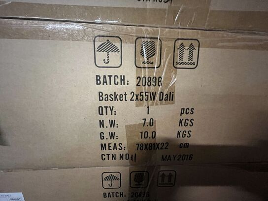 Pll. Lamper SOLAR LIGHT Basket 55 Maxi D700 (11 Stk.)