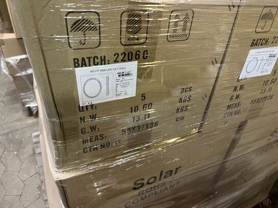 Pll. Lamper SOLAR LIGHT - Rillo LED (75 Stk.)