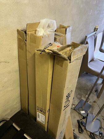 10 Stk. Gulvlamper LA CREU