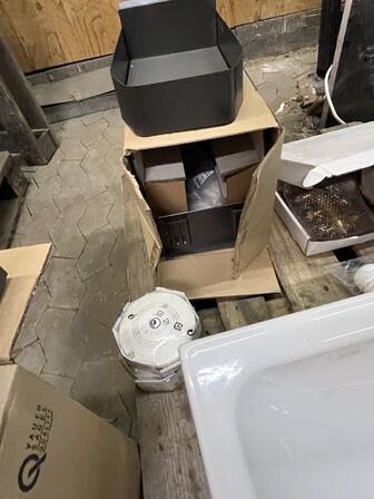 Håndvask+ VVS Messing dele + Skuffetilbehør VAUTH SAGEL