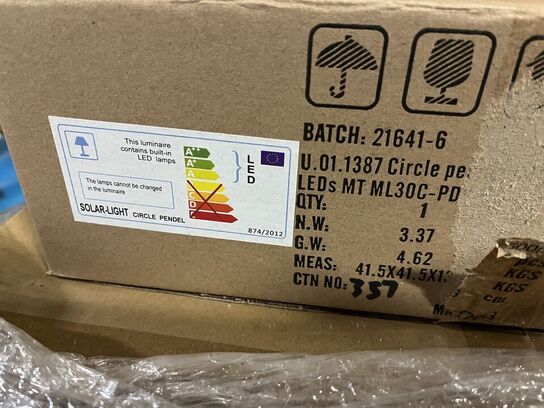 Pll. Lamper SOLAR LIGHT Circle Pendel