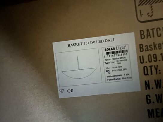 Pll. Lamper SOLAR LIGHT Basket 55 Maxi D700 (14 Stk.)