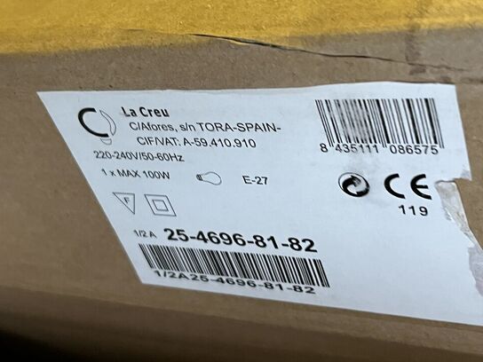 10 Stk. Gulvlamper LA CREU