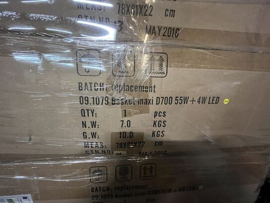 Pll. Lamper SOLAR LIGHT Basket 55 Maxi D700 (15 Stk.)