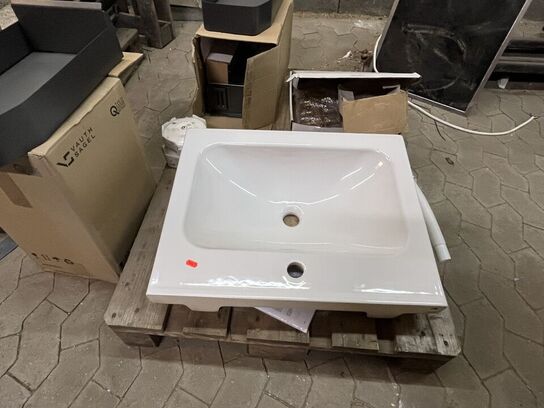 Håndvask+ VVS Messing dele + Skuffetilbehør VAUTH SAGEL