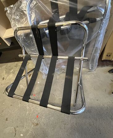 Natbord, Bænk +  2 Stk.  Bagagestativ