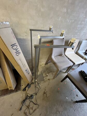 10 Stk. Gulvlamper LA CREU