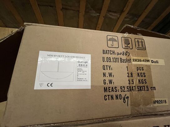 Pll. Lamper DC LIGHT Secure (88 Stk.)